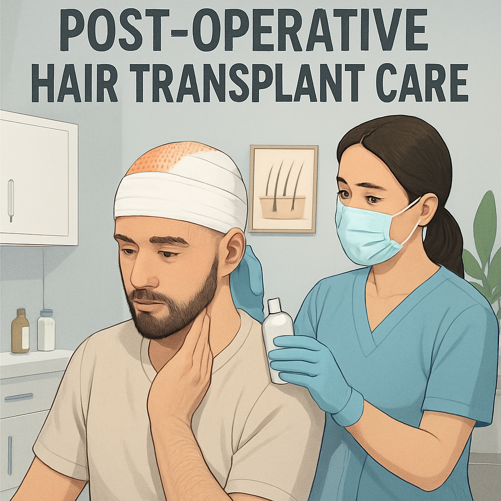 Die Wichtigkeit der Nachsorge bei Haartransplantationen