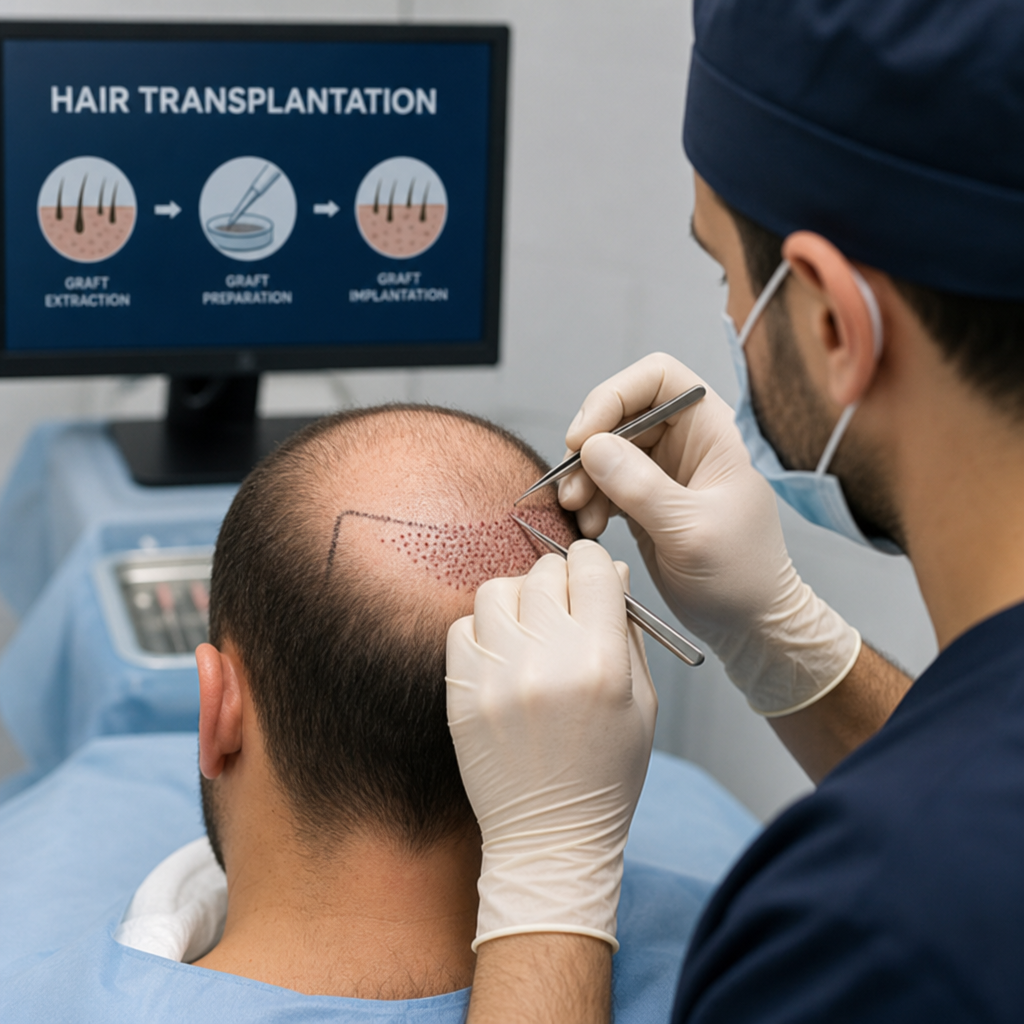 Haartransplantation Heilungsprozess: Phasen, Pflege und realistische Erwartungen