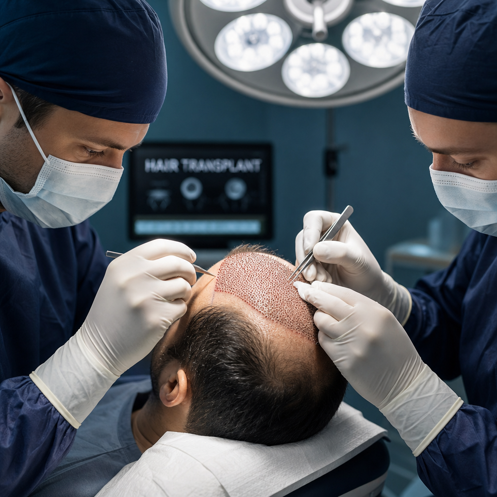 Alles über Haartransplantation