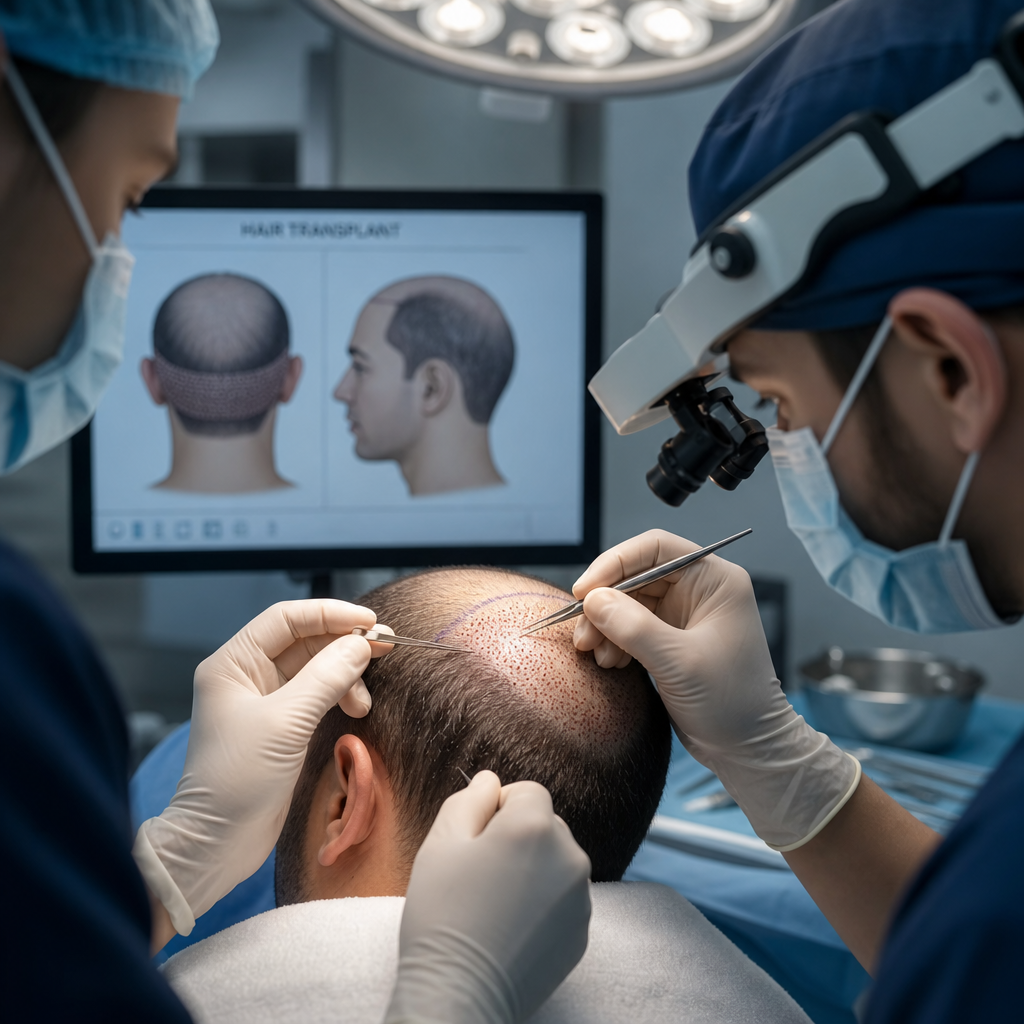 Haartransplantation: Heilungsprozess und Nachsorge